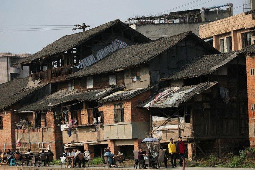 沿河口村异地安置项目本月底全部交房